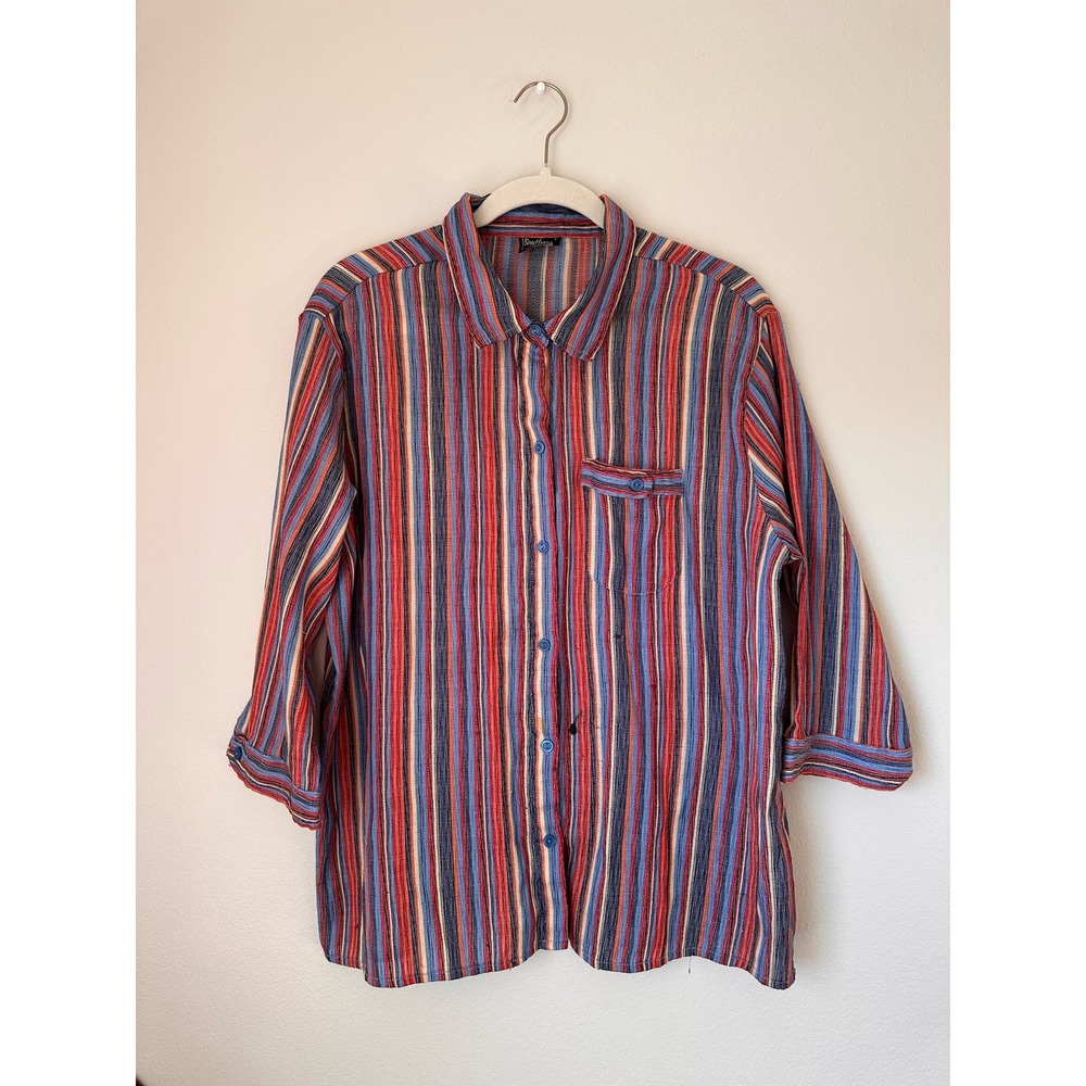 Striped Button Up Shirt